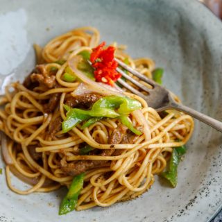 black pepper beef chow mein|chinasichuanfood.com