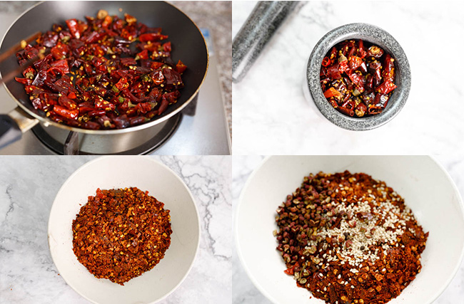 How to make Chinese chili oil|chinasichuanfood.com