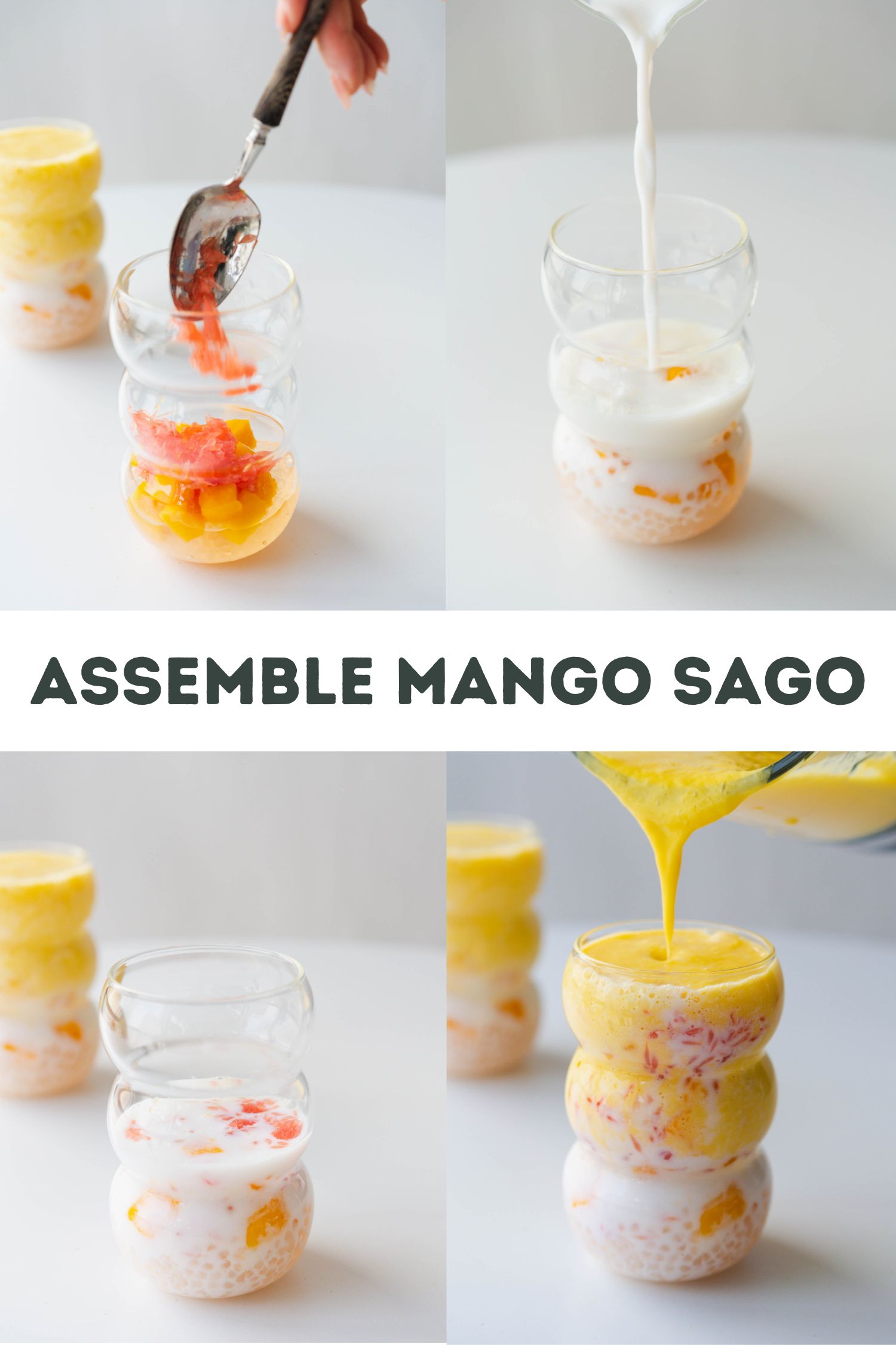 how to assemble mango sago|chinasichuanfood.com
