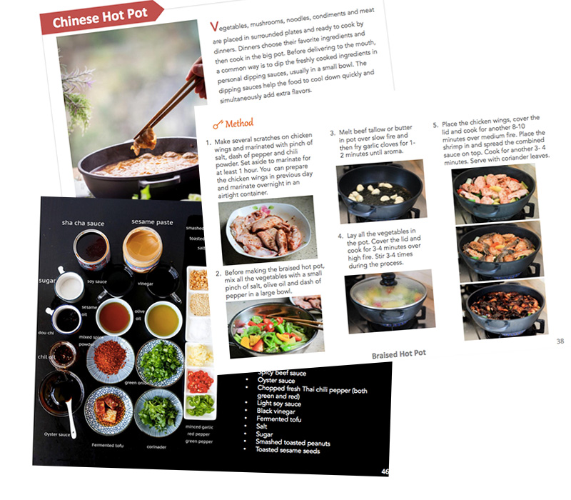 Chinese hot pot cookbook