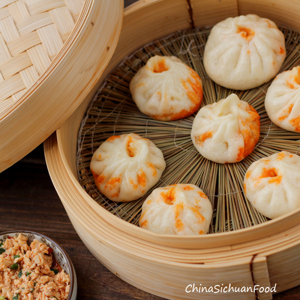 Vegan Baozi(Chinese steamed buns)|ChinaSichuanFood