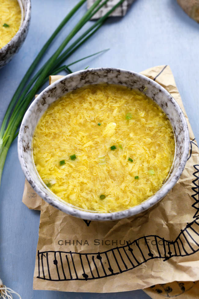 egg drop soup | chinasichuanfood.com
