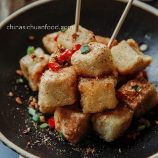 salt and pepper tofu|chinasichuanfood.com