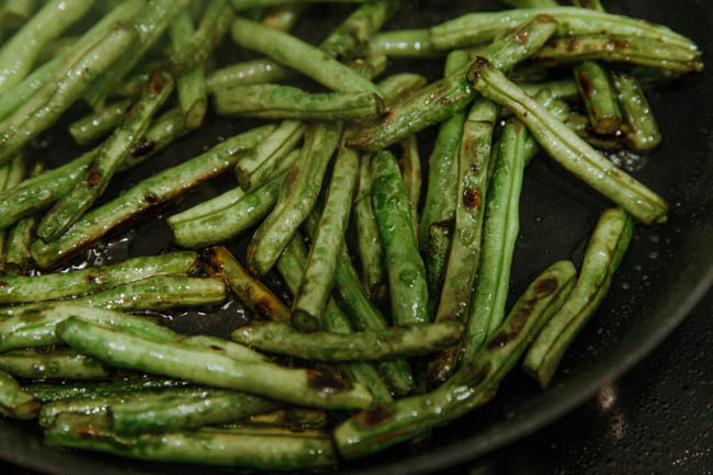 Sichuan dry fried green beans|chinasichuanfood.com