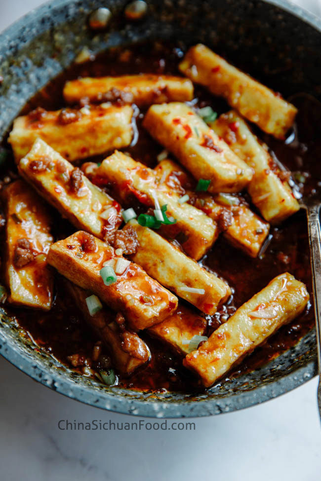 Yu xiang tofu|chinasichuanfood.com