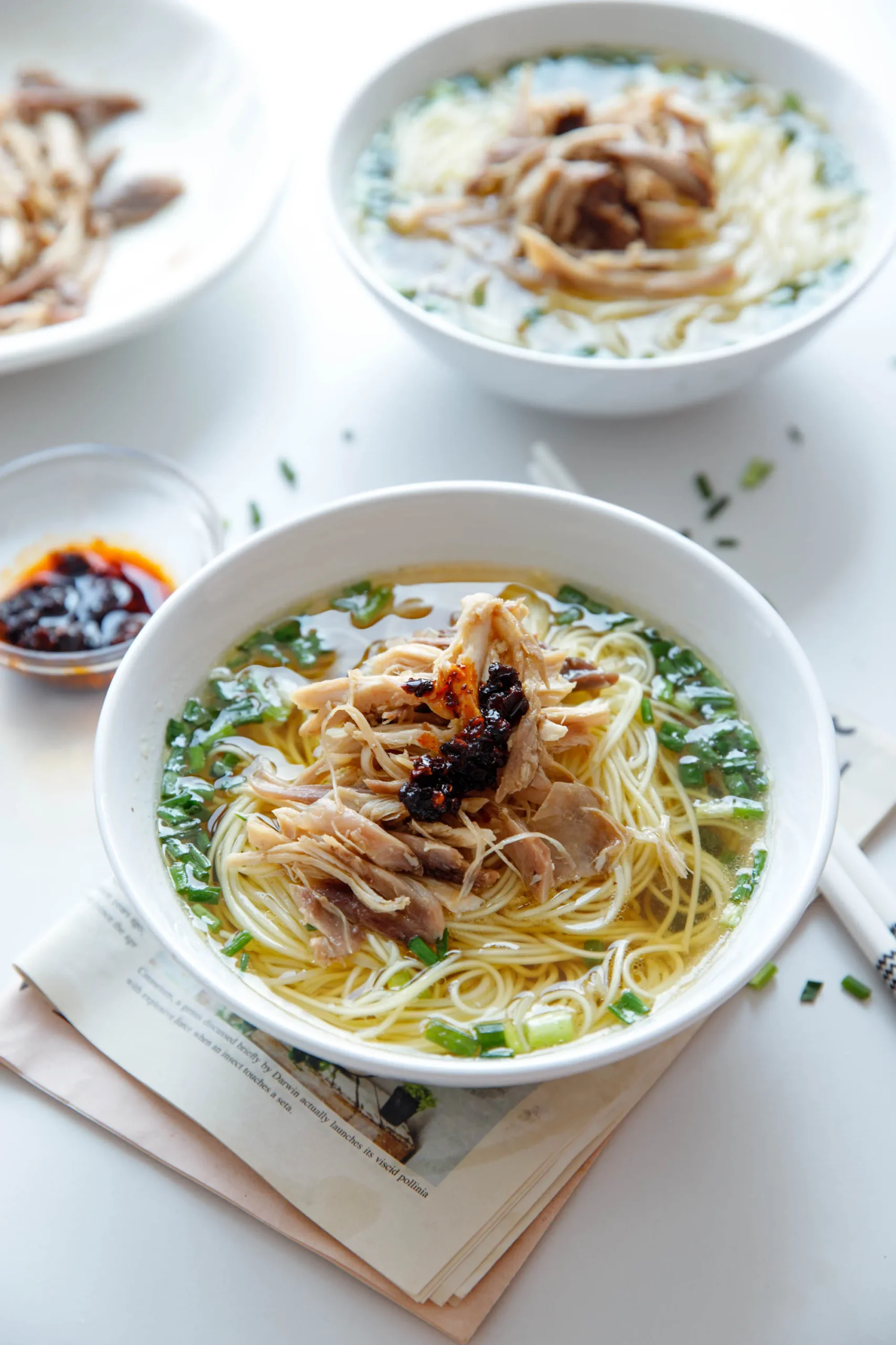 Chinese chicken noodle soup|chinasichuanfood.com