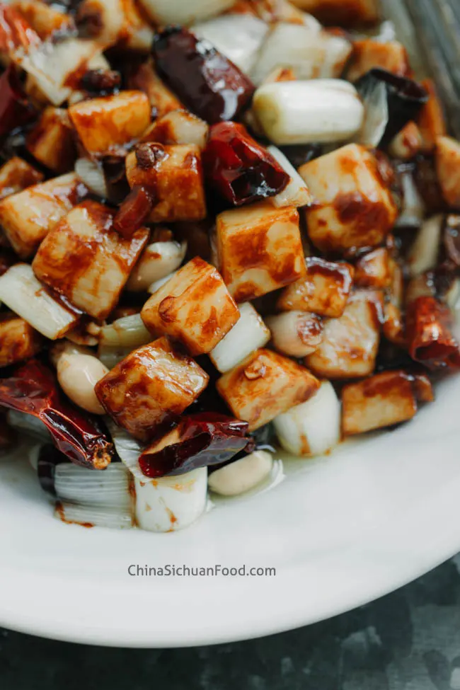 Kung Pao King oyster mushroom|chinasichuanfood.co